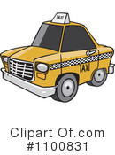 Taxi Clipart #1100831 by toonaday