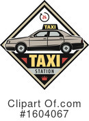 Taxi Clipart #1604067 by Vector Tradition SM
