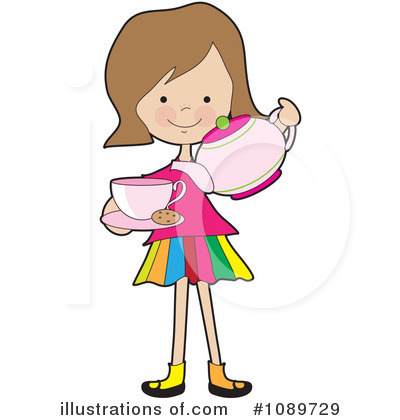 Tea Party Clipart #1089729 by Maria Bell