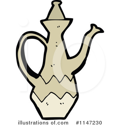 Tea Pot Clipart #1147230 by lineartestpilot