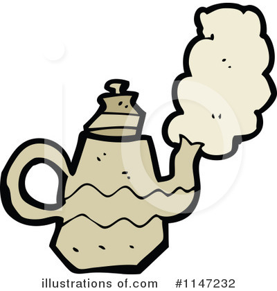 Tea Pot Clipart #1147232 by lineartestpilot