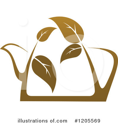 Tea Pot Clipart #1205569 by Vector Tradition SM