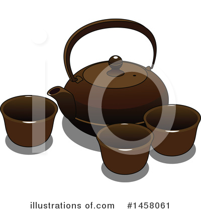 Tea Pot Clipart #1458061 by Vector Tradition SM