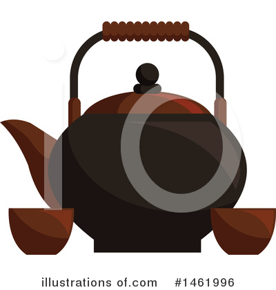 Tea Pot Clipart #1461996 by Vector Tradition SM