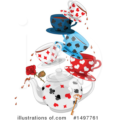 Royalty-Free (RF) Tea Clipart Illustration by Pushkin - Stock Sample #1497761