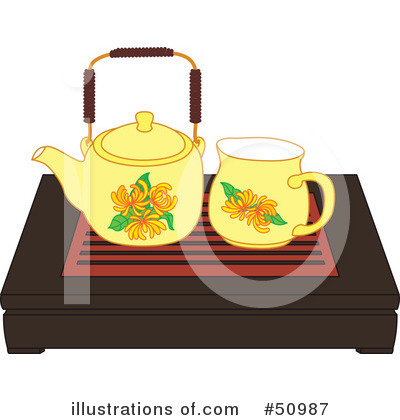 Royalty-Free (RF) Tea Clipart Illustration by Cherie Reve - Stock Sample #50987