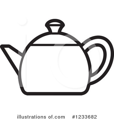 Tea Pot Clipart #1233682 by Lal Perera