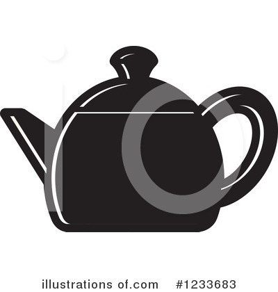 Royalty-Free (RF) Tea Pot Clipart Illustration by Lal Perera - Stock Sample #1233683