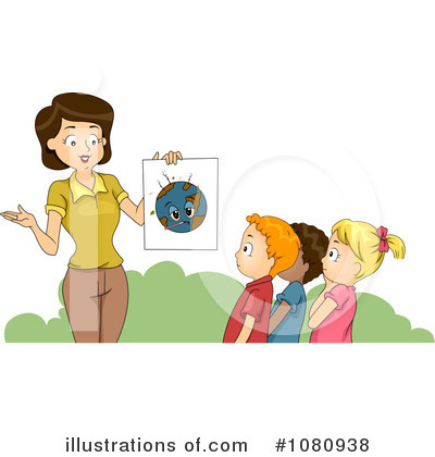 Royalty-Free (RF) Teacher Clipart Illustration by BNP Design Studio - Stock Sample #1080938