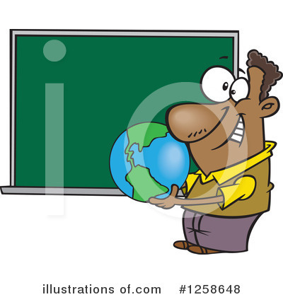 Globe Clipart #1258648 by toonaday
