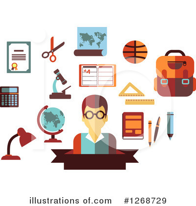 Teacher Clipart #1268729 by Vector Tradition SM