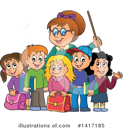 Students Clipart #1417185 by visekart