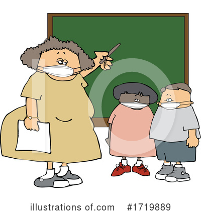 Royalty-Free (RF) Teacher Clipart Illustration by djart - Stock Sample #1719889