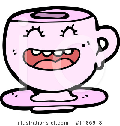 Royalty-Free (RF) Teacup Clipart Illustration by lineartestpilot - Stock Sample #1186613