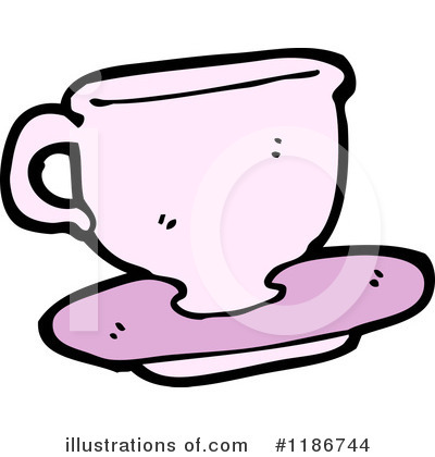 Royalty-Free (RF) Teacup Clipart Illustration by lineartestpilot - Stock Sample #1186744