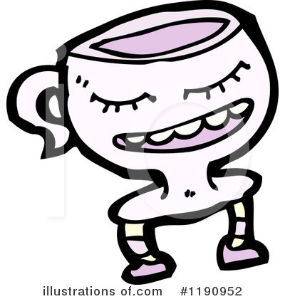 Royalty-Free (RF) Teacup Clipart Illustration by lineartestpilot - Stock Sample #1190952