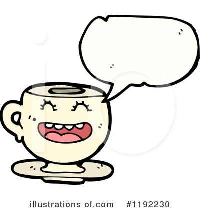 Royalty-Free (RF) Teacup Clipart Illustration by lineartestpilot - Stock Sample #1192230