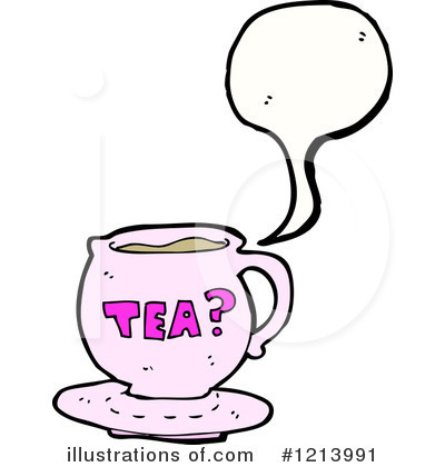Royalty-Free (RF) Teacup Clipart Illustration by lineartestpilot - Stock Sample #1213991