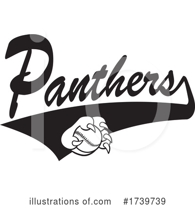 Panther Clipart #1739739 by Johnny Sajem