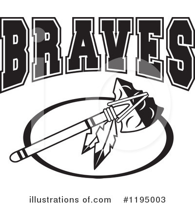 Braves Clipart #1195003 by Johnny Sajem