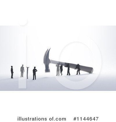 Royalty-Free (RF) Teamwork Clipart Illustration by Mopic - Stock Sample #1144647