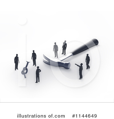 Royalty-Free (RF) Teamwork Clipart Illustration by Mopic - Stock Sample #1144649