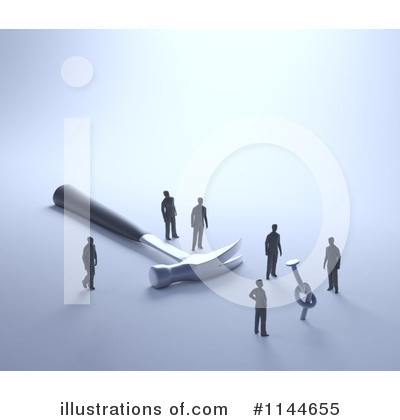 Royalty-Free (RF) Teamwork Clipart Illustration by Mopic - Stock Sample #1144655