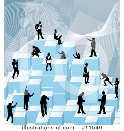 Royalty-Free (RF) Teamwork Clipart Illustration by AtStockIllustration - Stock Sample #11549