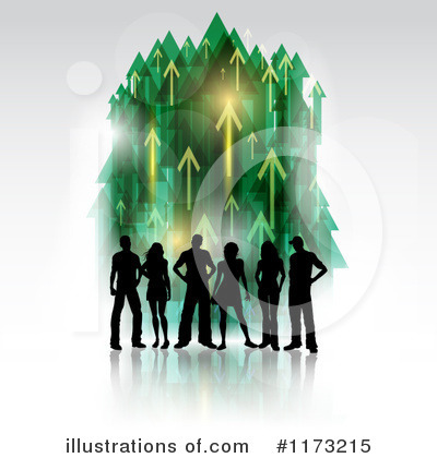 Royalty-Free (RF) Teamwork Clipart Illustration by KJ Pargeter - Stock Sample #1173215