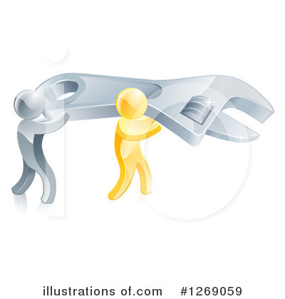 Royalty-Free (RF) Teamwork Clipart Illustration by AtStockIllustration - Stock Sample #1269059