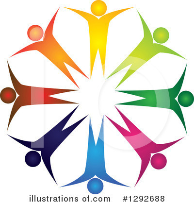 Teamwork Clipart #1292688 by ColorMagic