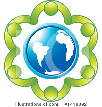 Earth Clipart #1418092 by Lal Perera
