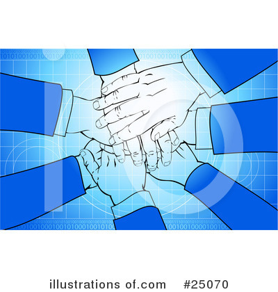Royalty-Free (RF) Teamwork Clipart Illustration by Tonis Pan - Stock Sample #25070