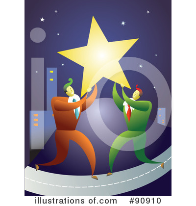 Royalty-Free (RF) Teamwork Clipart Illustration by Prawny - Stock Sample #90910