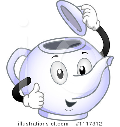 Royalty-Free (RF) Teapot Clipart Illustration by BNP Design Studio - Stock Sample #1117312