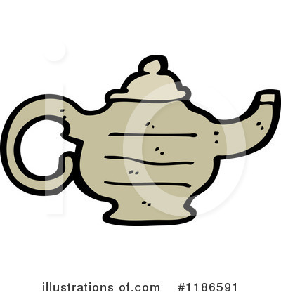 Royalty-Free (RF) Teapot Clipart Illustration by lineartestpilot - Stock Sample #1186591