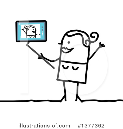 Tablet Computer Clipart #1377362 by NL shop