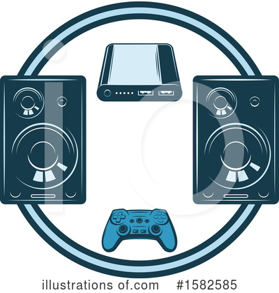 Video Game Clipart #1582585 by Vector Tradition SM