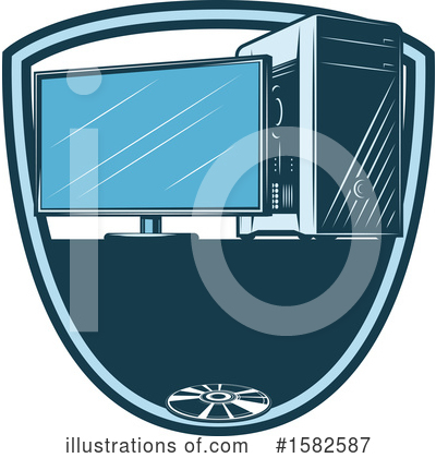 Royalty-Free (RF) Technology Clipart Illustration by Vector Tradition SM - Stock Sample #1582587