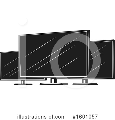 Computer Screen Clipart #1601057 by Vector Tradition SM