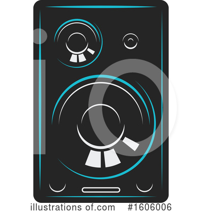 Speaker Clipart #1606006 by Vector Tradition SM