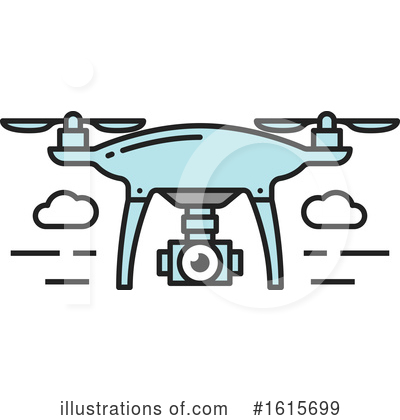 Drone Clipart #1615699 by Vector Tradition SM