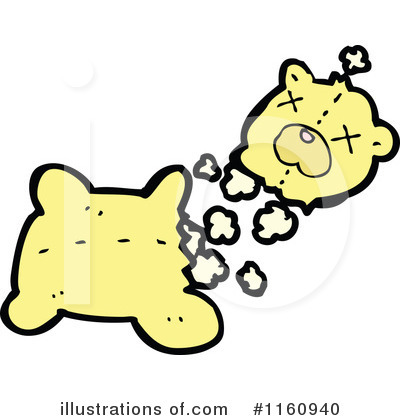 Royalty-Free (RF) Teddy Bear Clipart Illustration by lineartestpilot - Stock Sample #1160940