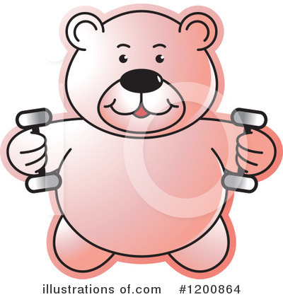 Pink Teddy Bear Clipart #1200864 by Lal Perera