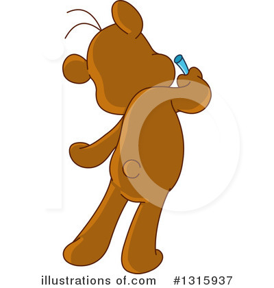 Royalty-Free (RF) Teddy Bear Clipart Illustration by yayayoyo - Stock Sample #1315937