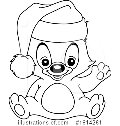 Royalty-Free (RF) Teddy Bear Clipart Illustration by yayayoyo - Stock Sample #1614261