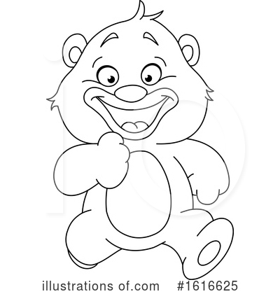 Royalty-Free (RF) Teddy Bear Clipart Illustration by yayayoyo - Stock Sample #1616625