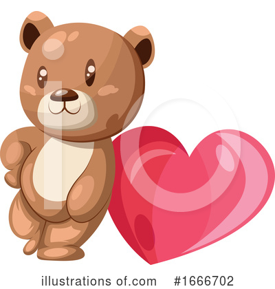 Royalty-Free (RF) Teddy Bear Clipart Illustration by Morphart Creations - Stock Sample #1666702
