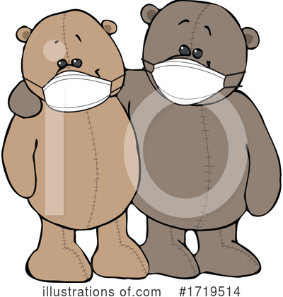 Royalty-Free (RF) Teddy Bear Clipart Illustration by djart - Stock Sample #1719514