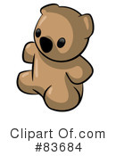 Teddy Bear Clipart #83684 by Leo Blanchette